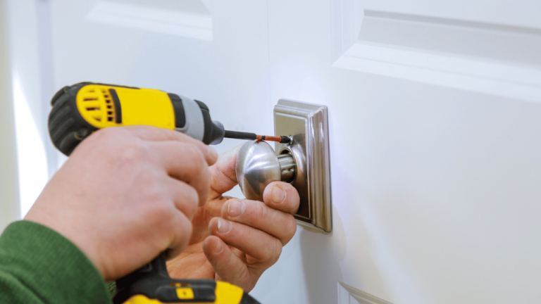 How does a locksmith get into a locked house